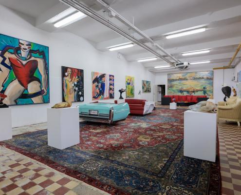 Ausstellungsraum im Rosenhang-Museum