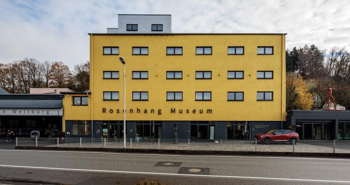 Das Gebäudes des Rosenhang Museums in Weilburg