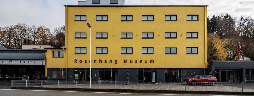 Das Gebäudes des Rosenhang Museums in Weilburg