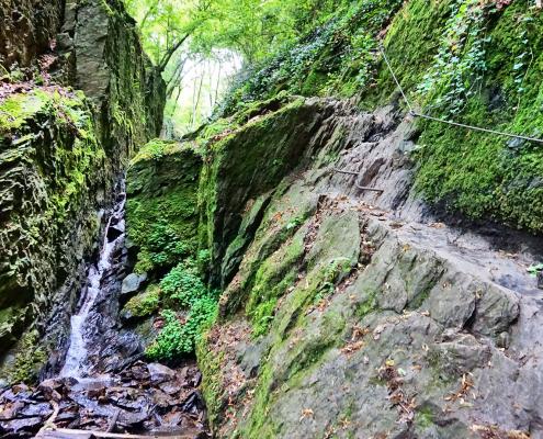 Wanderweg in der Ruppertsklamm