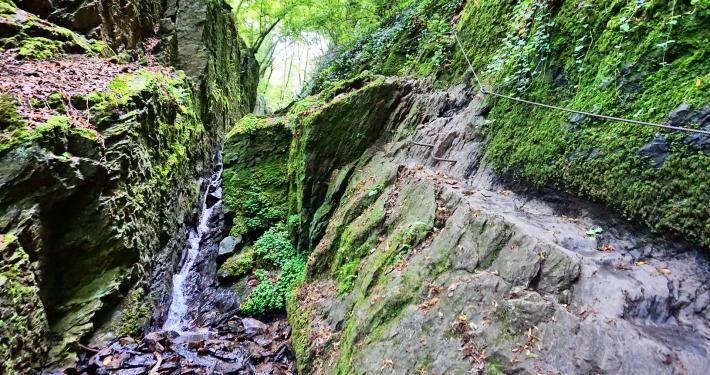 Wanderweg in der Ruppertsklamm
