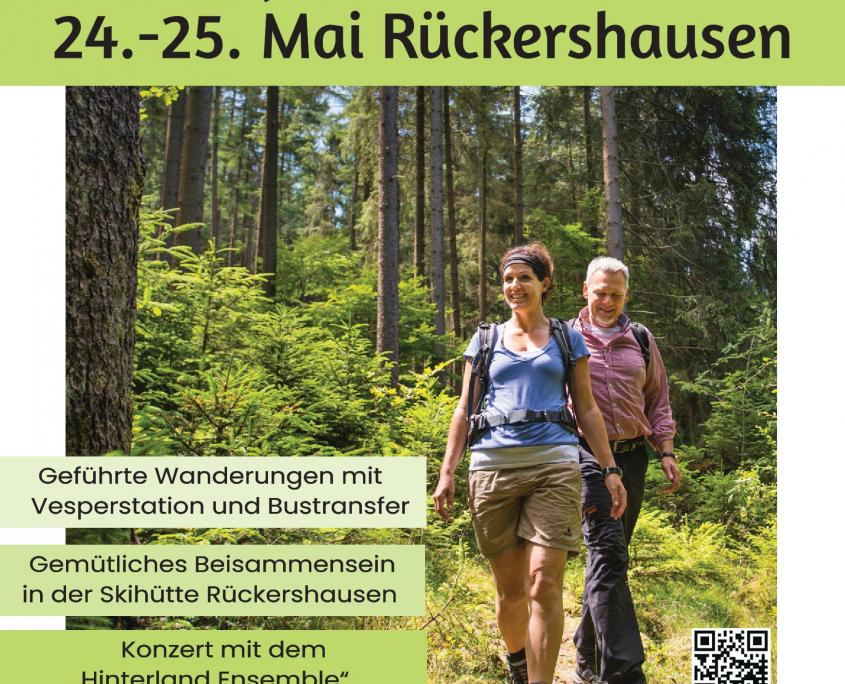Plakat zum Wanderfest.